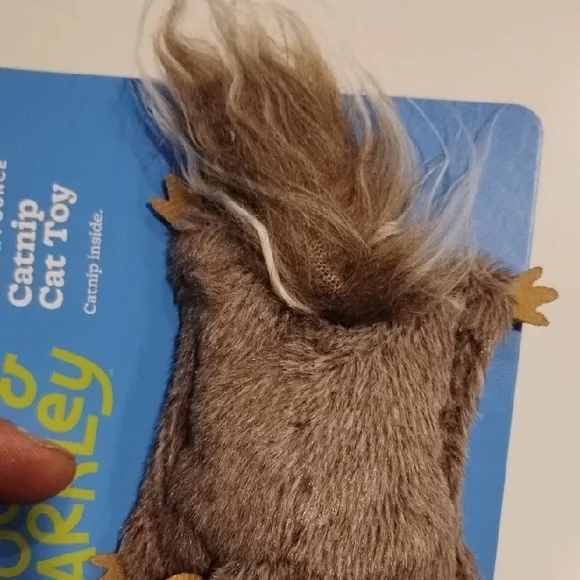 Boots & Barkley Brown Squirrel Catnip Toy - Picture 3 of 4